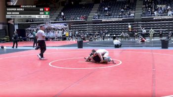 125 lbs Semifinal - Cooper Merli, New York Military Academy/ West Point Wrestling Club vs Ben Monn, George Mason University