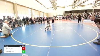 73-M lbs Final - Jack Lauer, UpperTownship vs Vincent Cardella, Savae Wrestling Academy