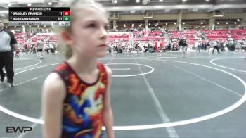 45 lbs Round 3 - Rose Davidson, SlyFox vs Bradley Francis, Team Tulsa