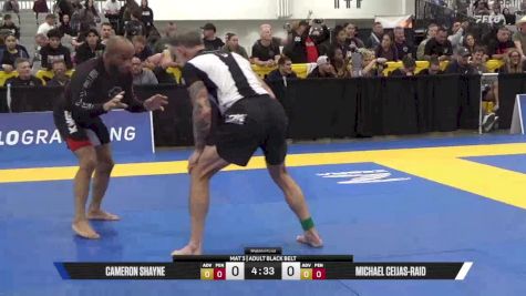 Michael Ceijas-Raid vs Cameron Shayne 2025 World IBJJF Jiu-Jitsu No-Gi Championship