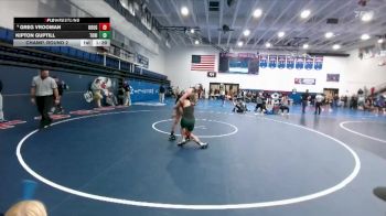 126 lbs Champ. Round 2 - Kipton Guptill, Tongue River vs Greg Vrooman, Douglas