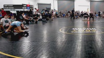 105 lbs Quarterfinal - Abby Guzzo, MGW Savage Sisters - GK12E vs Kylee Ooton, Okie Girls - GK12E