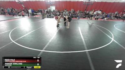 187 lbs Round 4 - Reed Falk, Middleton Area Wrestling Club vs Parker Kirkland, Wisconsin