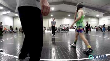 80 lbs Semifinal - Rowan Musgrove, McAlester Youth Wrestling vs Bennett Dawson, Raw Wrestling Club