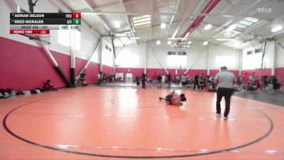 157 lbs Quarterfinal - Adrian Deleon, Fresno City College vs Enzo Morales, Arizona Christian