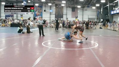165 lbs Rr Rnd 2 - Valeria Román-Reyes, Roughneck Wrestling Club vs Brynn Shepardson, Evil Empire