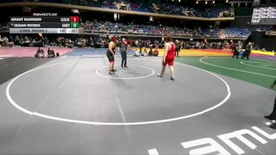 6A 285 lbs Cons. Round 2 - Isaiah Rivera, Conroe Caney Creek vs Grant Bahnsen, Houston Clear Lake