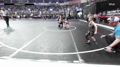 43 lbs Consi Of 8 #2 - Rhett Soetaert, East Kansas Eagles vs Uriah Moore, Berryville Youth Wrestling