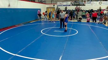 145 lbs Round 3 - Aaliyah Anaya, San Manuel Jr./Sr. High School vs Paige Stowe, Crismon