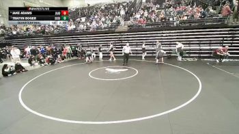 3A 285 lbs Quarterfinal - Trayvn Boger, South Summit vs Jake Adams, Juab