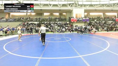 190 lbs Consi Of 16 #2 - Johnny Williston, North Haven vs Andi Dermaku, Terryville/Thomaston