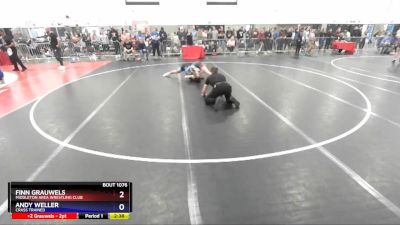 165 lbs Cons. Round 2 - Finn Grauwels, Middleton Area Wrestling Club vs Andy Weller, Crass Trained
