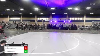 109 lbs Consi Of 8 #2 - Nolan Stennett, Rough House WC vs Darion Johnson, All-Phase WC