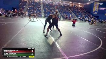 165 lbs Champ. Round 2 - William Henckel, Blair Academy vs Luke Sugalski, Germantown Academy