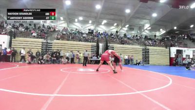 285 lbs Cons. Round 2 - Anthony Askren, Attica vs Haydon Standlee, Alexandria Monroe H.S