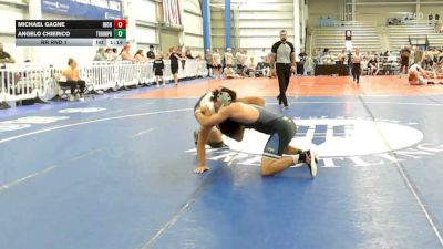170 lbs Rr Rnd 1 - Michael Gagne, Iron Faith Silver - HSB vs Angelo Chierico, Triumph Blue - HSB