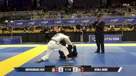 Griffin Michael Geck vs Devin A. Bueno 2026 Pan Kids Jiu-Jitsu IBJJF Championship