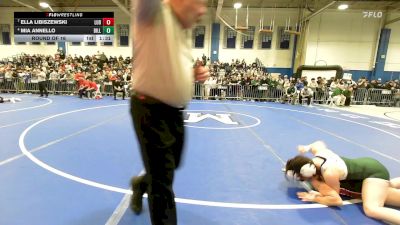 114 lbs Round Of 16 - Ella Libiszewski, Ludlow vs Mia Annello, Billerica