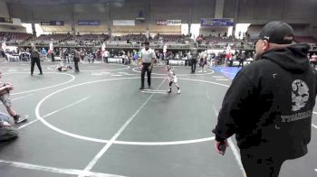 37 lbs Rr Rnd 2 - Cal Flake, Unattached vs Kelly Walker, Top Notch