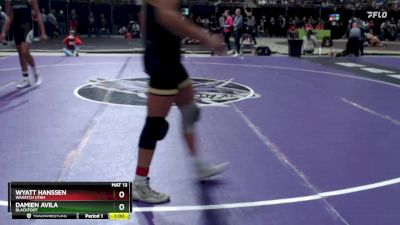 175 lbs Cons. Round 4 - Wyatt Hanssen, Wasatch Utah vs Damien Avila, Blackfoot