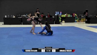 Annabella Walker vs Georgie Lys-Clark 2025 ADCC Asia & Oceania Championship