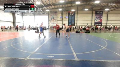 145 lbs Consi Of 64 #1 - Alcides Martinez, FL vs Michael Strazza, CT