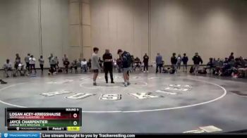 109 lbs Round 5 (6 Team) - Lochlan Higgins, Alpha Wrestling Club vs Jayce Rutz, Bufffalo Stampeders Wrestling