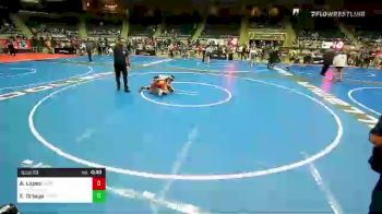 108 lbs Semifinal - Anthony Lopez, NM Gold vs Xavier Ortega, Triumph Wrestling Club