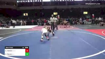 54 lbs Semifinal - Clace Hanlon, Gold Rush vs Zaydn Payne, Salem Elite