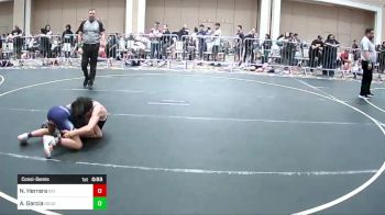 83 lbs Consolation - Nixon Herrera, 951 Wc vs Aiden Garcia, Rough House WC