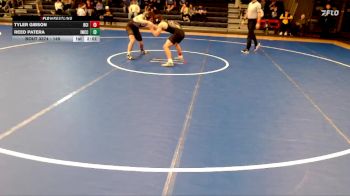 149 lbs Cons. Round 3 - Reed Patera, Iowa Western Community College vs Tyler Gibson, Briar Cliff (Iowa)