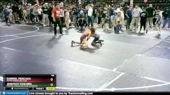 63 lbs 3rd Place Match - Jeremiah Esquibel, Pomona Wrestling Club Colorado vs Gabriel Mercado, Duran Wrestling Club