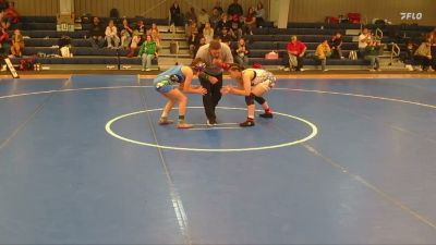 115 lbs 5th Place Match - Lily Torres, Sedgwick County Fleming vs Jordan Gutierrez, Arvada Wrestling Club