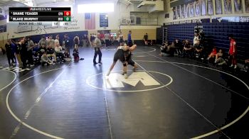 152 lbs 5th Place Match - Blake Murphy, Moshannon Valley Hs vs Shane Yeager, Commodore Perry Hs