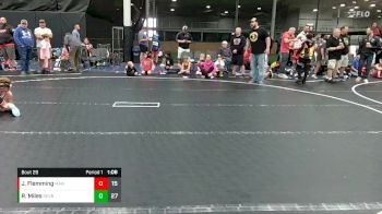 80 lbs Round 7 (8 Team) - Joe Flemming, Mat Assassins White vs Reid Miles, Revival Black