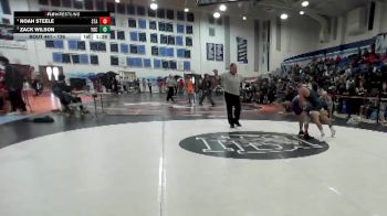 126 lbs Quarterfinal - Zack Wilson, Yucaipa vs Noah Steele, Saint Augustine