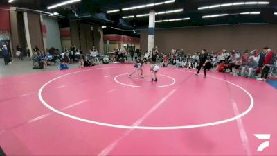 72-79 lbs Round 1 - Leighla Cogar, Spartan Mat Club vs Hazel Gann, Team Gann Wrestling