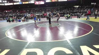 126 lbs Champ. Round 1 - Abraham Coronado, McQueen Nevada vs Gabe Howard, New Plymouth