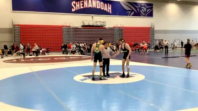 141 lbs 7th Place Match - Chase Shaner, Pennsylvania College Of Technology vs Dominic Frollo, Slippery Rock Club Team