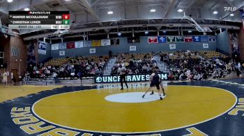 125 lbs Cons. Semi - Hunter McCullough, Newberry vs Christian Luker, Mount Olive