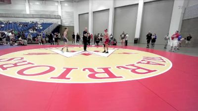 109 lbs Champ. Round 3 - Michael Skaggs, Midwest Rtc vs Pilot Swab, Michigan West Wrestling Club