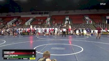 92 lbs Round 3 (6 Team) - Daisy Franklin, Force Elite vs Ryder Hart, Mi Pitbulls