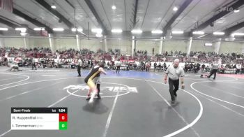 116 lbs Semifinal - Ryland Huppenthal, Brighton WC vs Isabella Timmerman, Stout Wr Acd