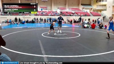 80-82 lbs Round 1 - Silas Campbell, Team Atlas North Wrestling vs Ekansh Vohra, North Carolina