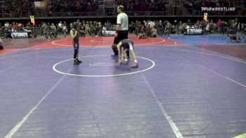 66 lbs Round Of 16 - Kreighton King, Stars And Stripes Wrestling Club vs Noah CdeBaca, Manzano Monarch Wrestling