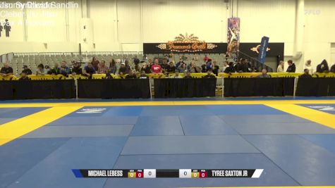 Tyree Saxton Jr vs Michael Lebess 2024 World IBJJF Jiu-Jitsu No-Gi Championship