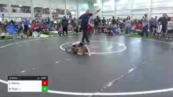 B-60 lbs Consi Of 4 - Lucas Harris, NJ vs Bristol Pope, OH