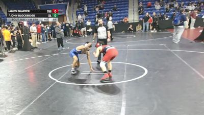 113 lbs Round Of 16 - James Shaffer, Tyngsborough/Dracut vs John Blocksidge, Salem, NH