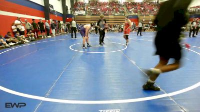 155 lbs Consi Of 8 #2 - Bentley Tumleson, Fort Gibson vs Easton Tinsley, Bristow