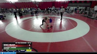 59-62 lbs Round 2 - Damion Landini, Wisconsin vs Wyatt Nelson, Waunakee Wrestling Club